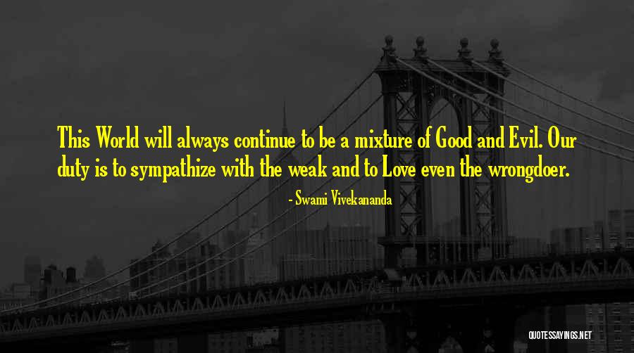 Wrongdoer Quotes By Swami Vivekananda