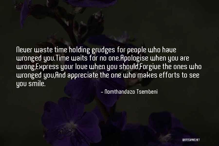 Wronged Love Quotes By Nomthandazo Tsembeni