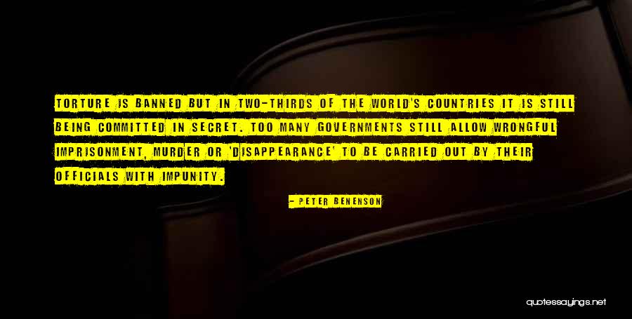 Wrongful Quotes By Peter Benenson Wrongful Quotes By Peter Benenson