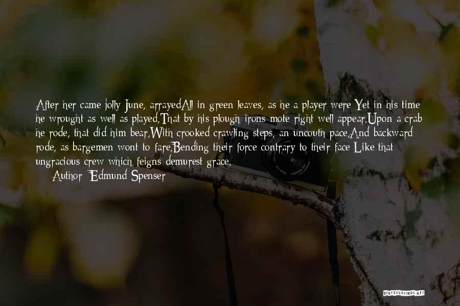 Wrought Iron Quotes By Edmund Spenser