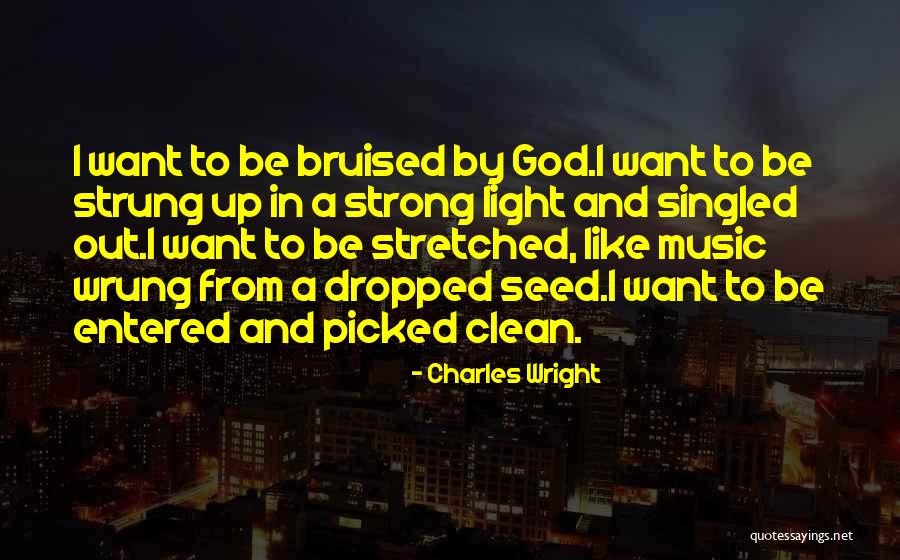 Wrung Out Quotes By Charles Wright Wrung Out Quotes By Charles Wright