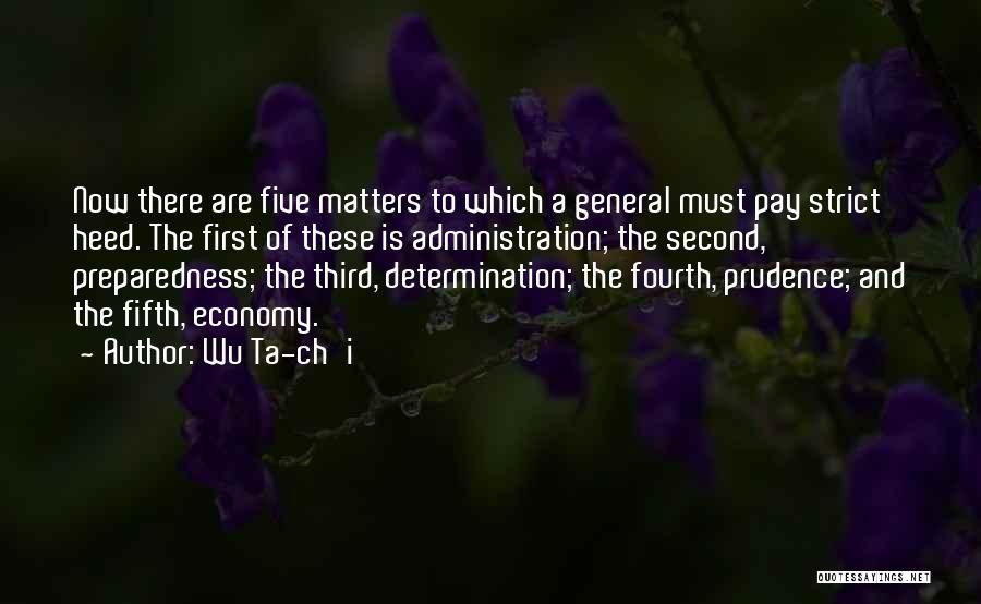 Wu-men Quotes By Wu Ta-ch'i