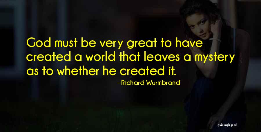 Wurmbrand Richard Quotes By Richard Wurmbrand Wurmbrand Richard Quotes By Richard Wurmbrand