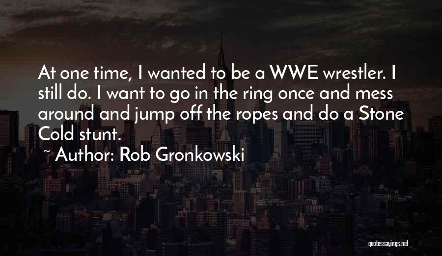 Wwe Wrestler Quotes By Rob Gronkowski