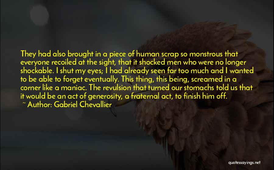 Wwi Quotes By Gabriel Chevallier