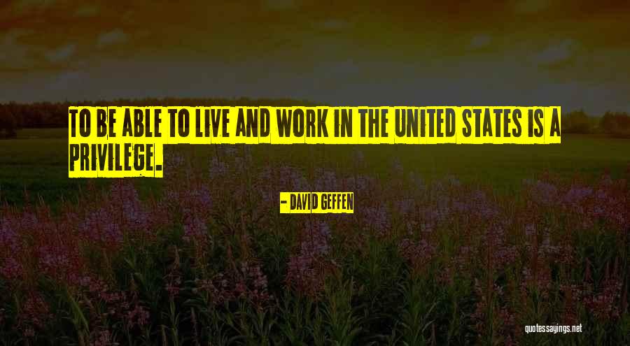 Wybrzeze Fiordowe Quotes By David Geffen Wybrzeze Fiordowe Quotes By David Geffen