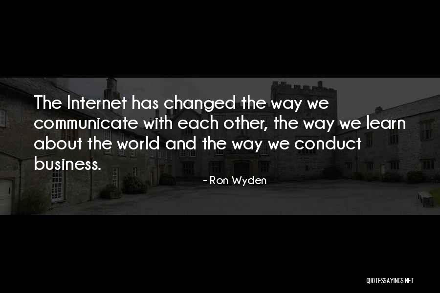 Wyden Ron Quotes By Ron Wyden Wyden Ron Quotes By Ron Wyden
