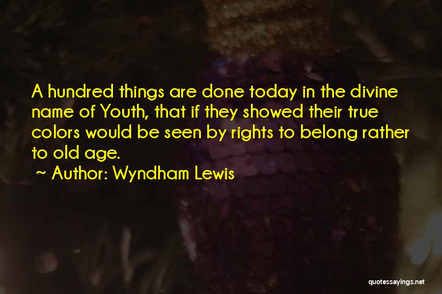 Wyndham Lewis Quotes 1994200