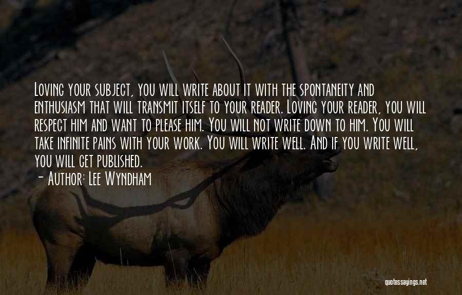 Wyndham Quotes By Lee Wyndham