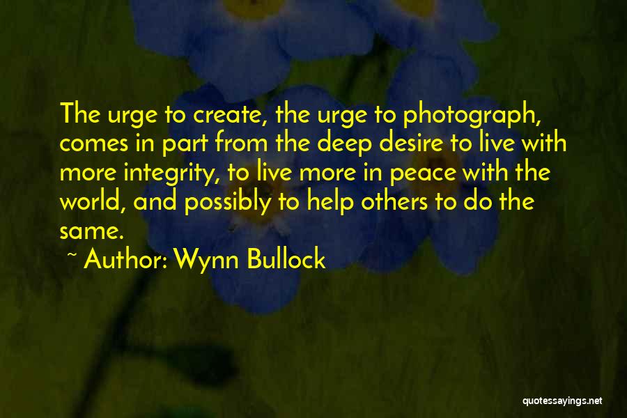 Wynn Bullock Quotes 1416042