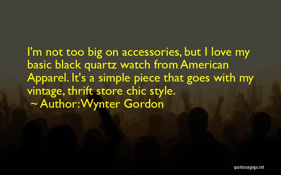 Wynter Gordon Quotes 1598709