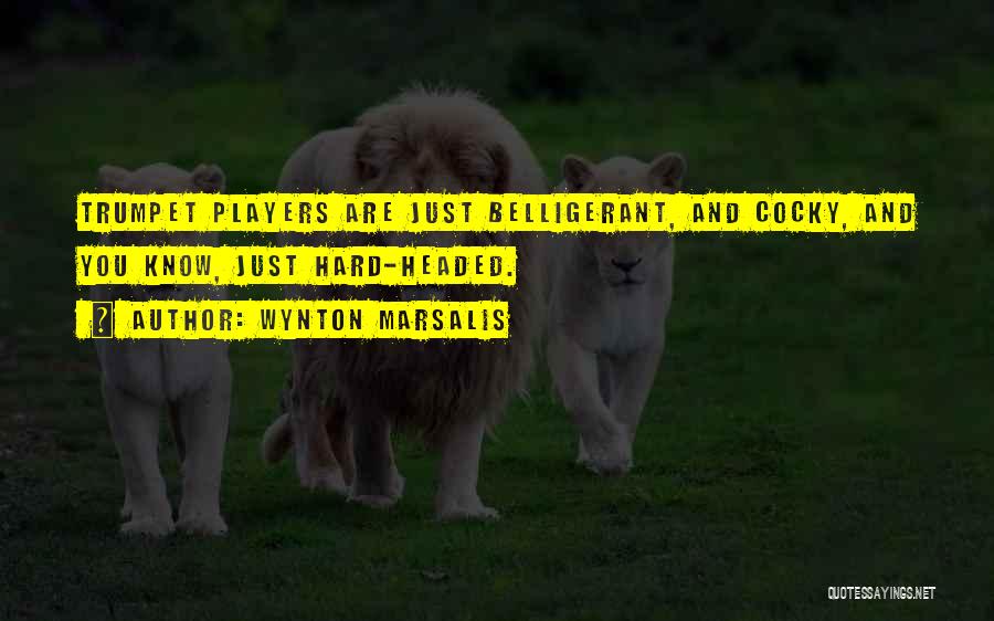 Wynton Marsalis Trumpet Quotes By Wynton Marsalis