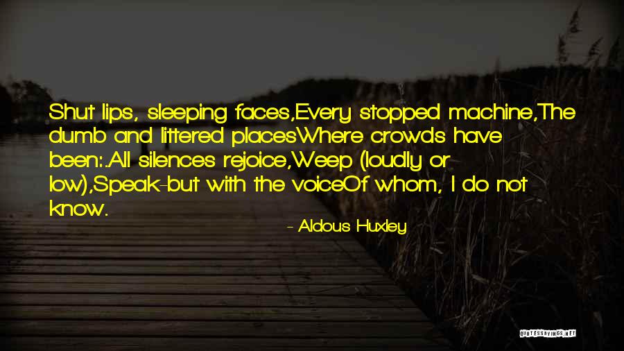 Wystarczy Kropla Quotes By Aldous Huxley