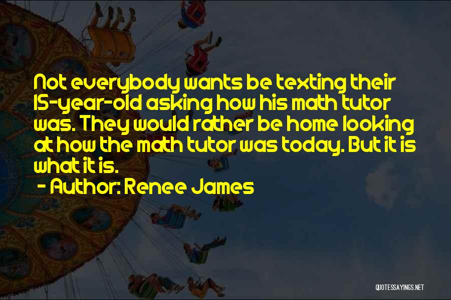 X And Y Math Quotes By Renee James
