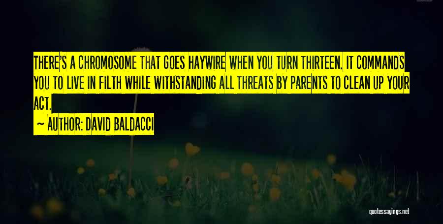 X Chromosome Quotes By David Baldacci