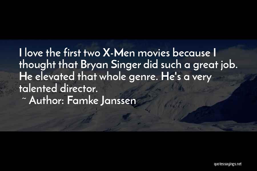 X Love Quotes By Famke Janssen