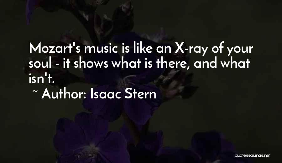 X Ray Quotes By Isaac Stern