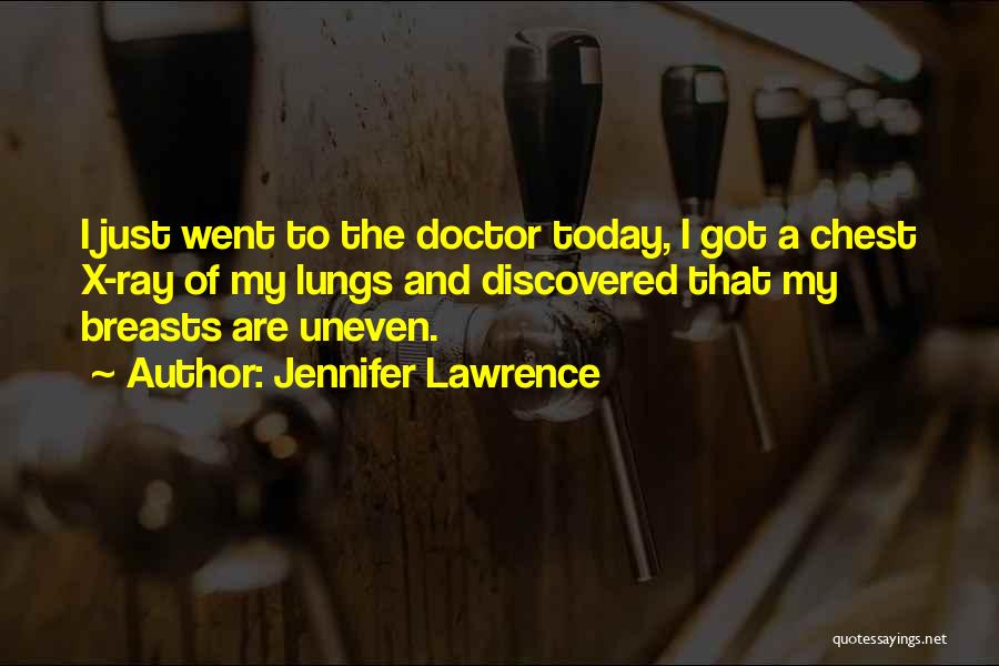 X Ray Quotes By Jennifer Lawrence