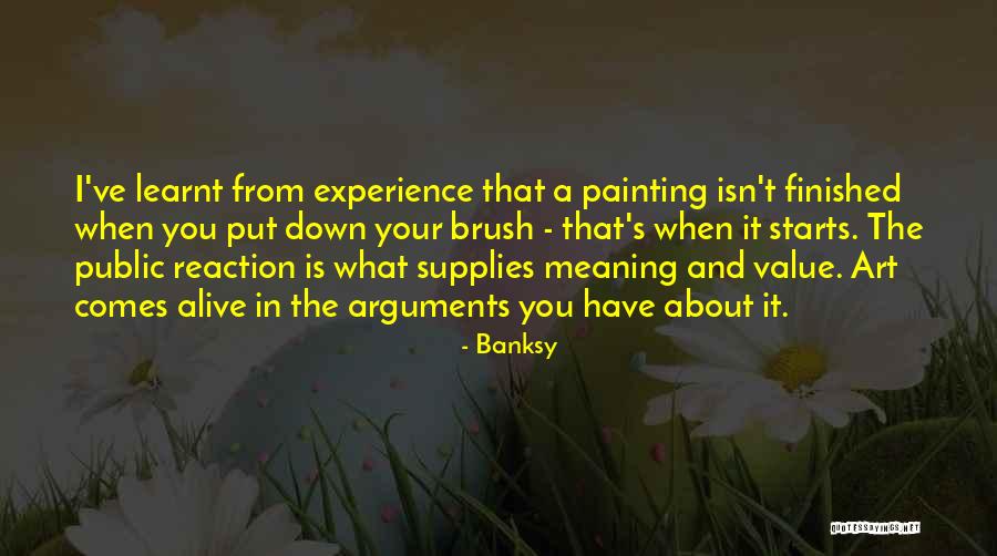 Xantis Quotes By Banksy Xantis Quotes By Banksy