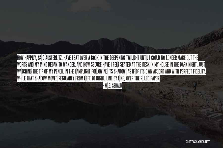 Xavierthoughts Quotes By W.G. Sebald Xavierthoughts Quotes By W.G. Sebald