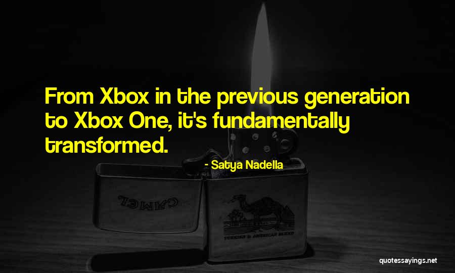 Xbox Quotes By Satya Nadella