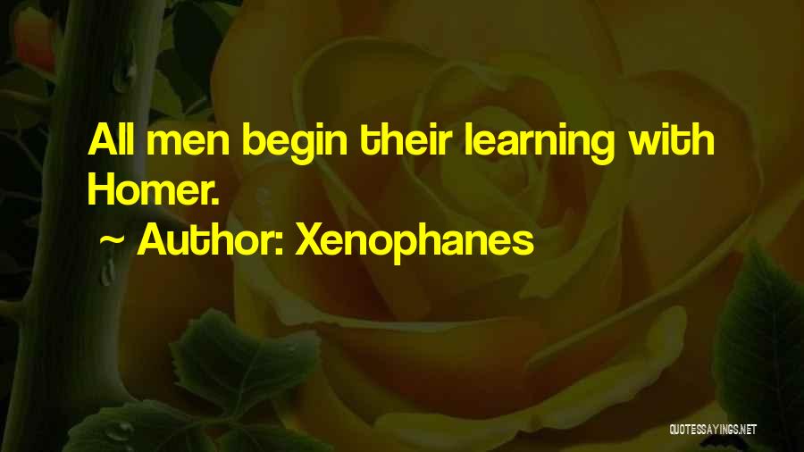 Xenophanes Quotes 1178858