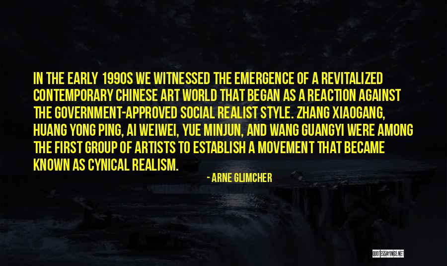 Xiaogang Zhang Quotes By Arne Glimcher Xiaogang Zhang Quotes By Arne Glimcher