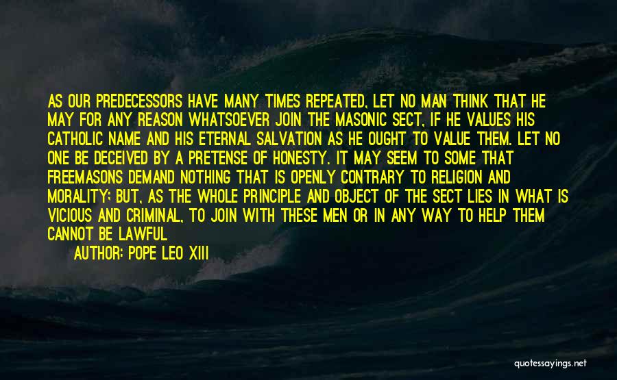 Xiii-2 Quotes By Pope Leo XIII