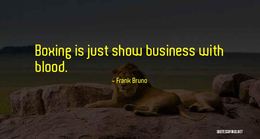 Ximenez Waterfalls Quotes By Frank Bruno Ximenez Waterfalls Quotes By Frank Bruno