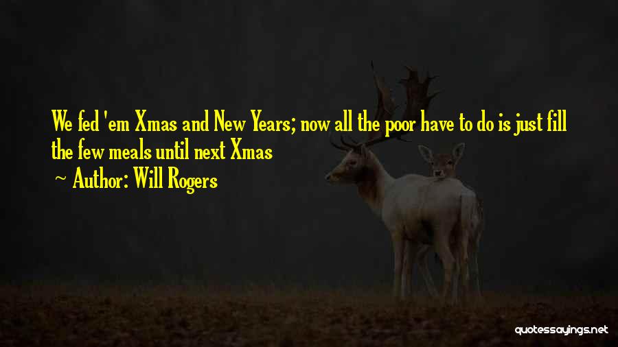Xmas Quotes By Will Rogers