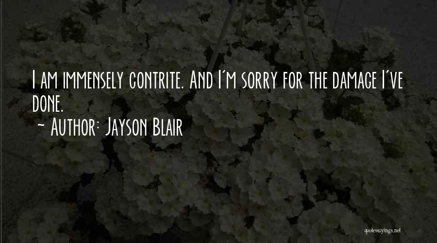 Xmtr Quotes By Jayson Blair