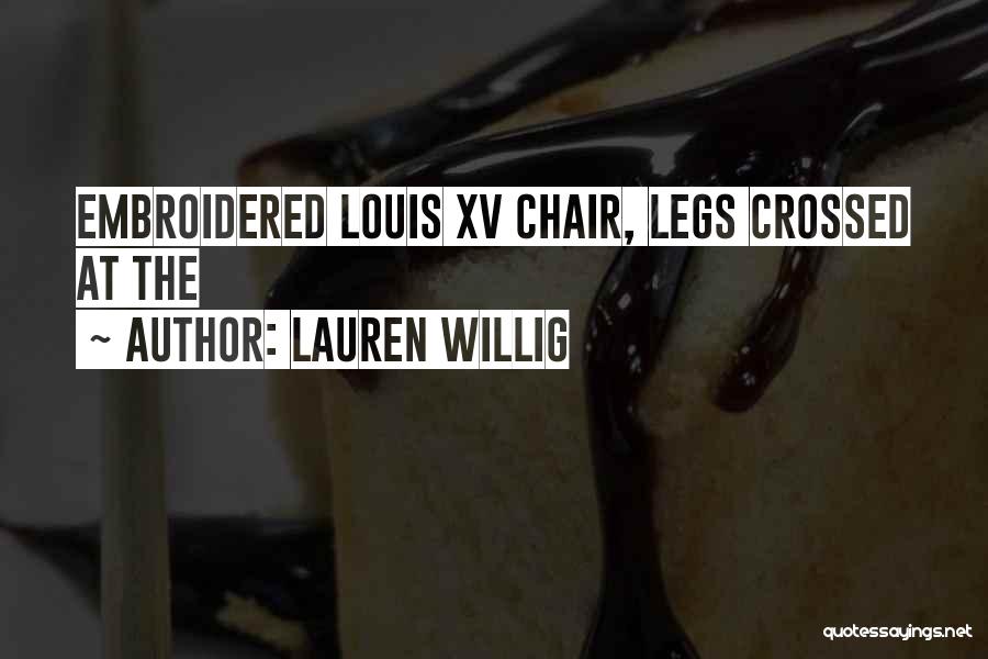 Xv Quotes By Lauren Willig