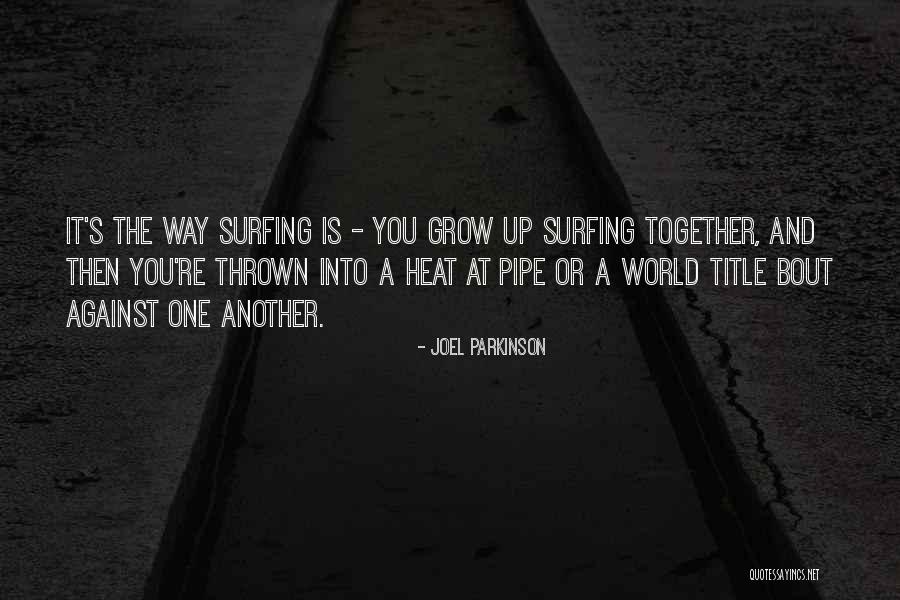 Xvisi Quotes By Joel Parkinson Xvisi Quotes By Joel Parkinson