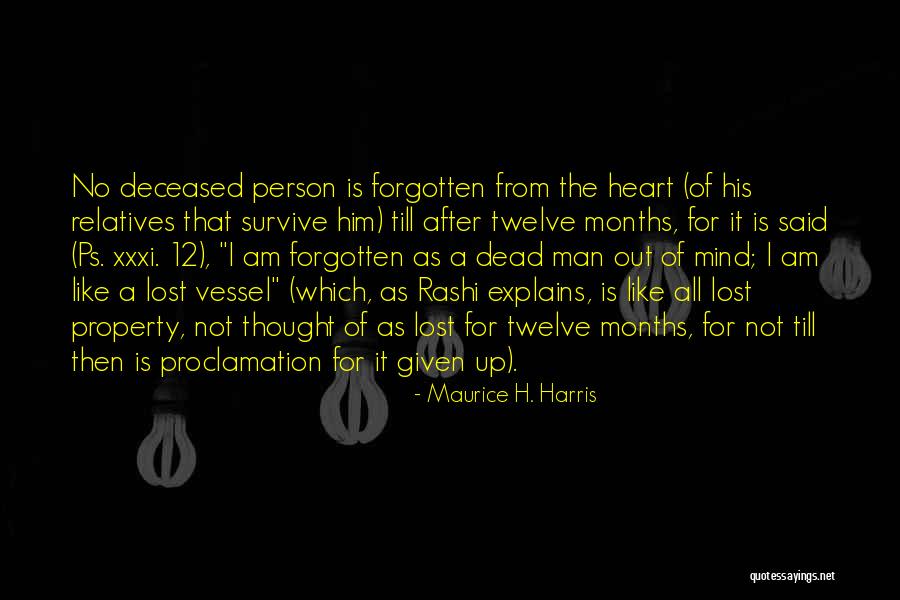 Xxxi Quotes By Maurice H. Harris Xxxi Quotes By Maurice H. Harris
