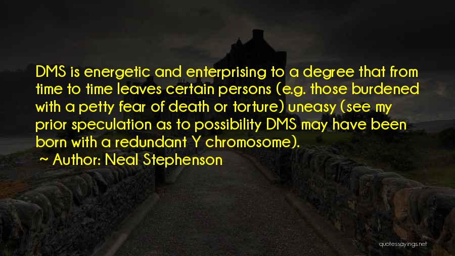 Y Chromosome Quotes By Neal Stephenson