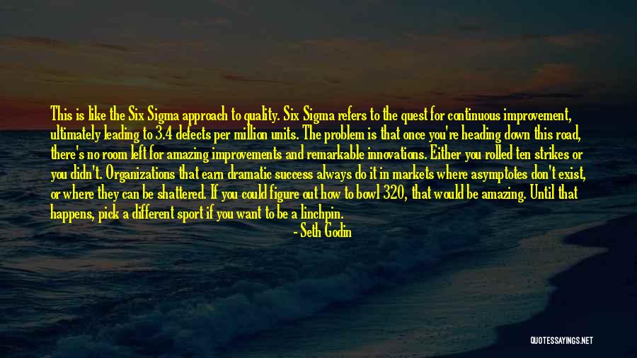 Y F X Six Sigma Quotes By Seth Godin