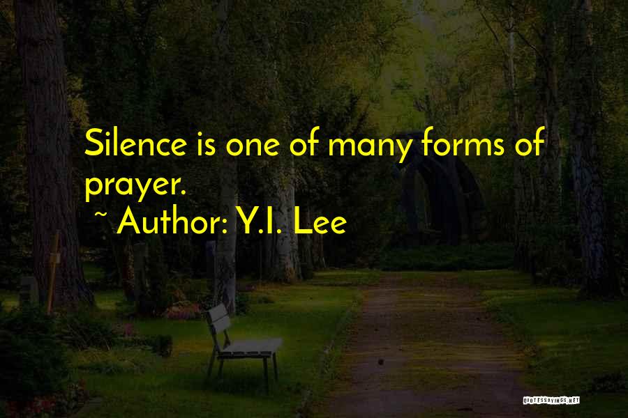 Y.I. Lee Quotes 1320693