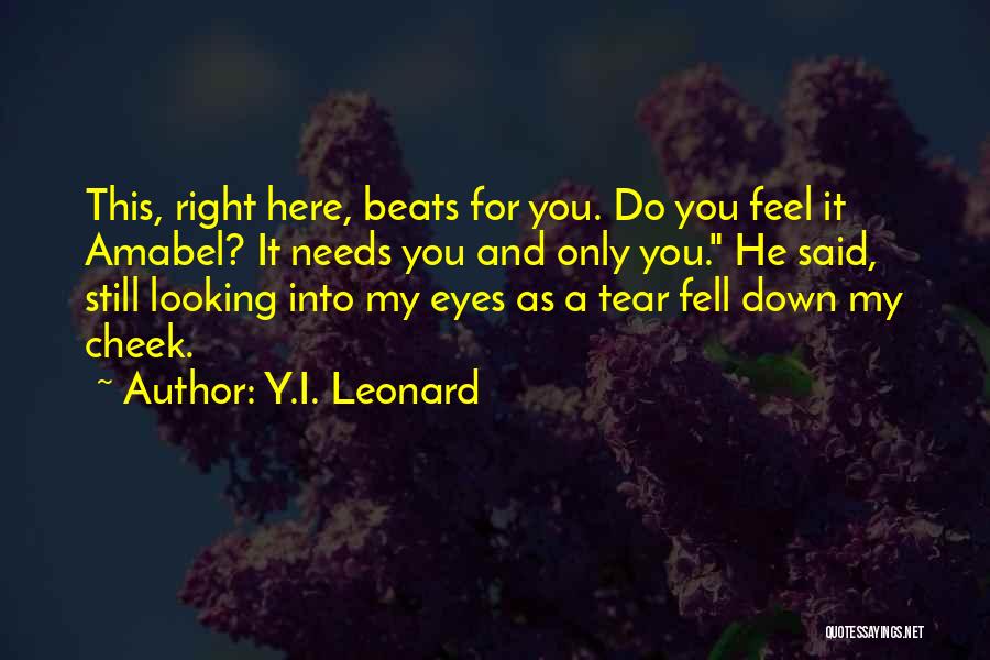 Y.I. Leonard Quotes 1002984