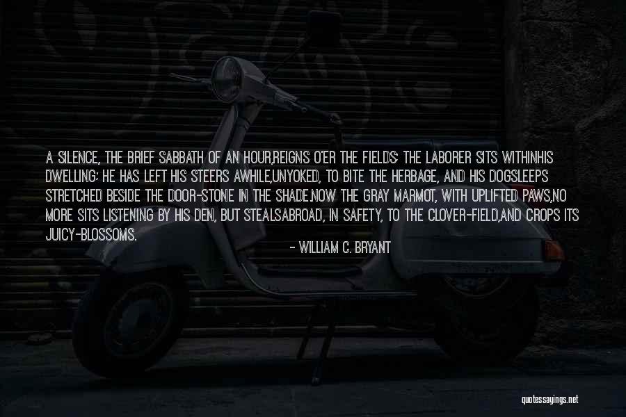 Y O U Left Me Quotes By William C. Bryant Y O U Left Me Quotes By William C. Bryant