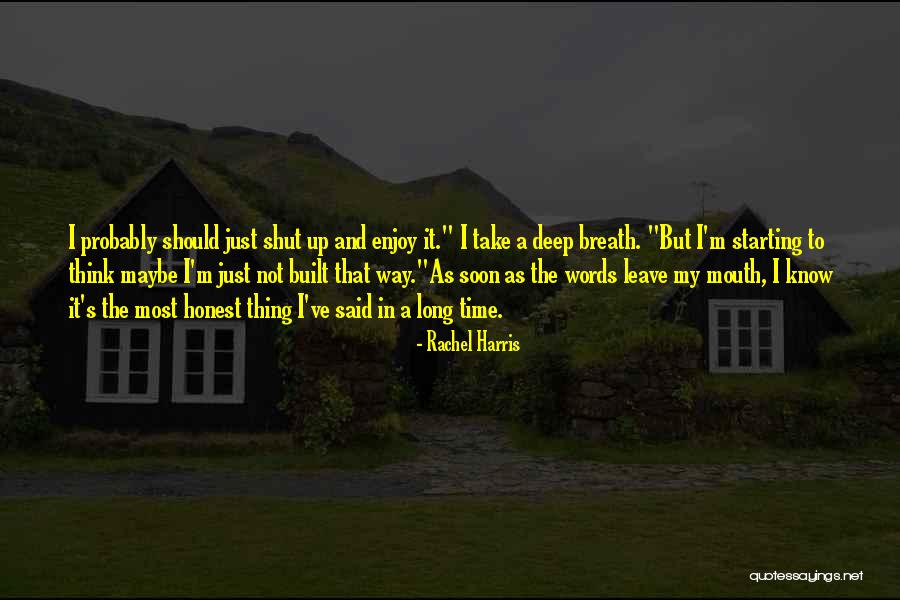 Ya Contemporary Quotes By Rachel Harris Ya Contemporary Quotes By Rachel Harris