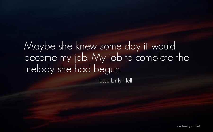 Ya Contemporary Quotes By Tessa Emily Hall Ya Contemporary Quotes By Tessa Emily Hall