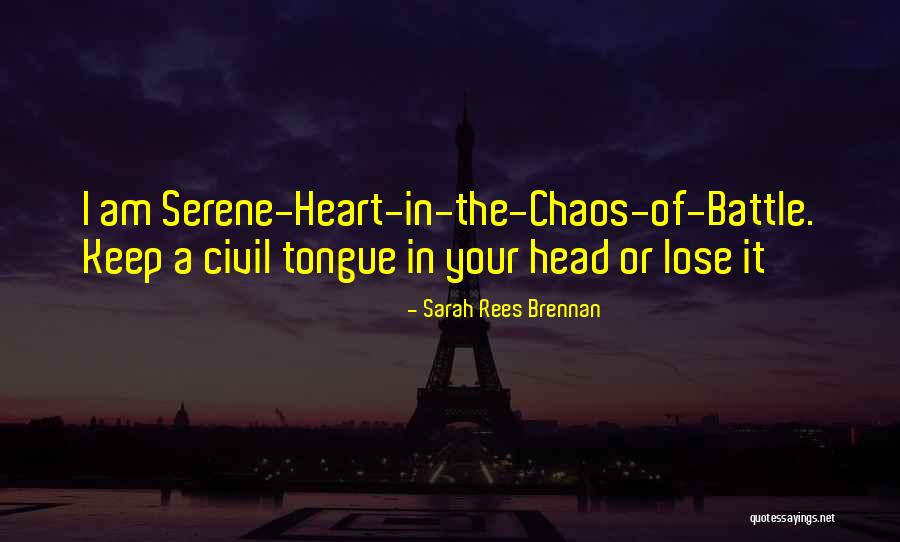 Ya Heroines Quotes By Sarah Rees Brennan Ya Heroines Quotes By Sarah Rees Brennan