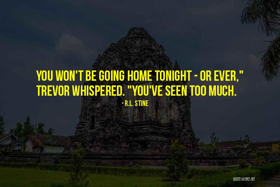 Ya Horror Quotes By R.L. Stine Ya Horror Quotes By R.L. Stine