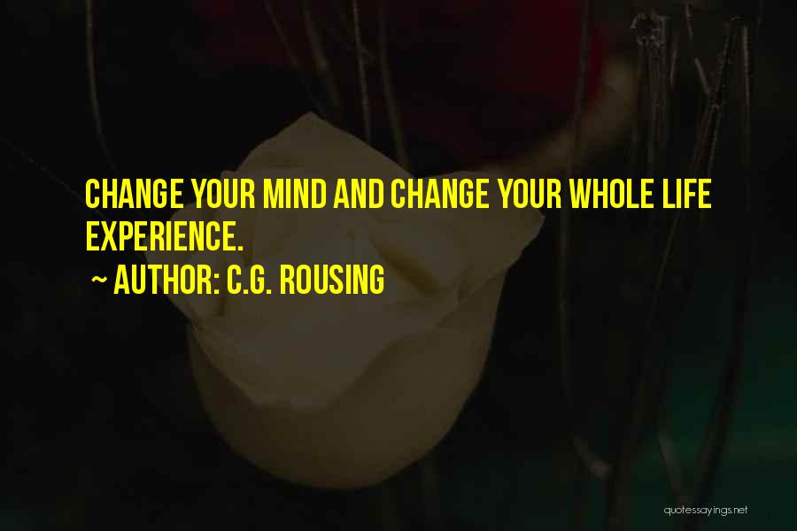 Ya Novel Quotes By C.G. Rousing