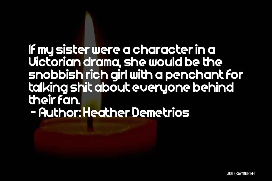 Ya Novel Quotes By Heather Demetrios