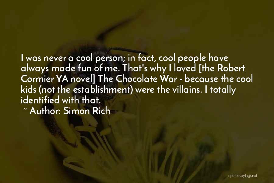 Ya Novel Quotes By Simon Rich