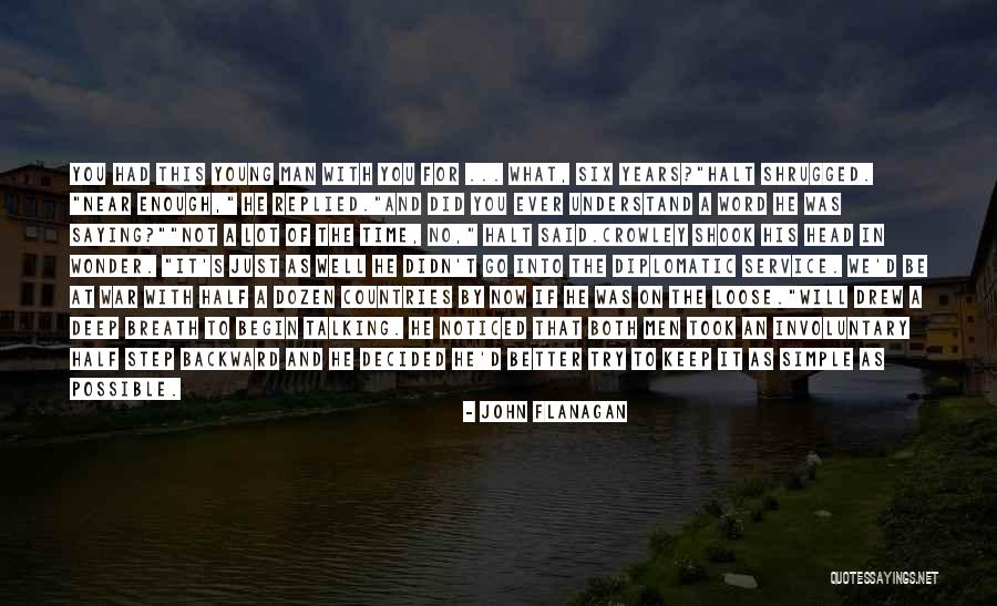 Yacht Stewardess Quotes By John Flanagan Yacht Stewardess Quotes By John Flanagan