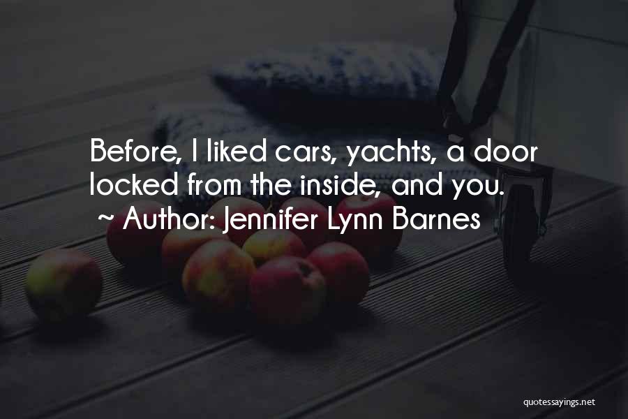 Yachts Quotes By Jennifer Lynn Barnes