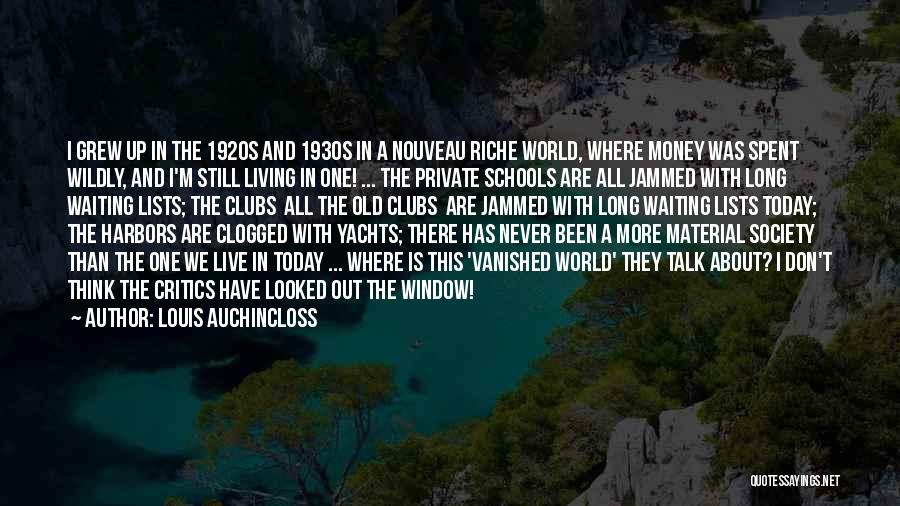 Yachts Quotes By Louis Auchincloss