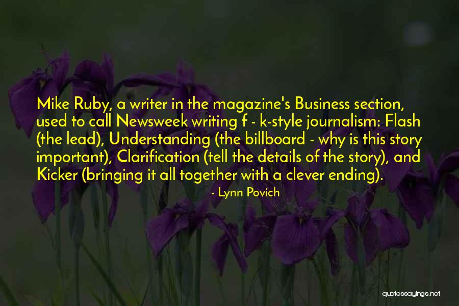 Yadao Trio Quotes By Lynn Povich Yadao Trio Quotes By Lynn Povich